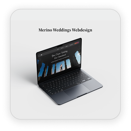 Merino Weddings Webdesign